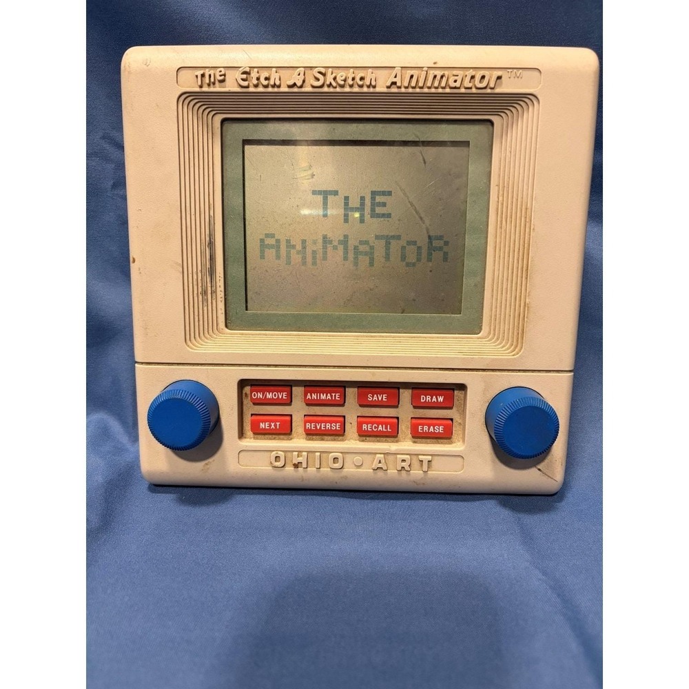 Vintage 1988 Etch-A-Sketch Animator by the Ohio Art Company - See Description